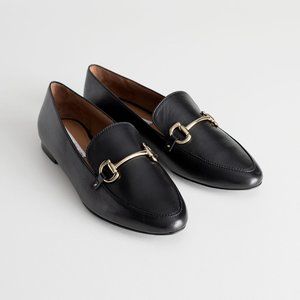 & Other Stories Equestrian Buckle Loafer